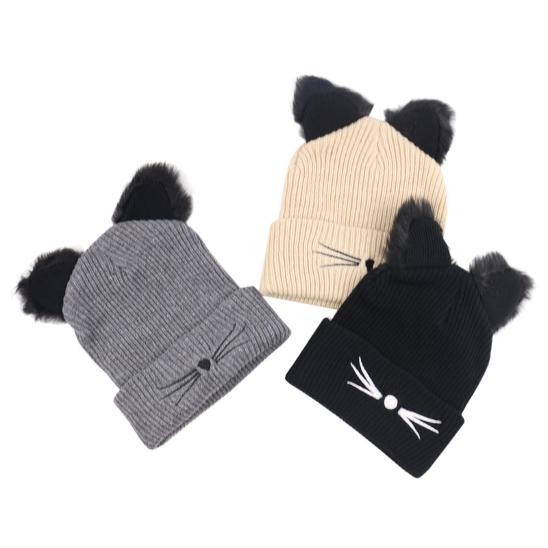 CAT kintted beanie